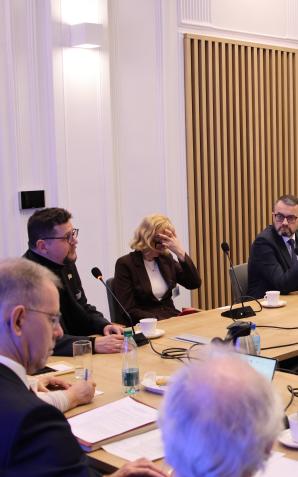Wiceminister Andrzej Szeptycki spotkał się z Radą Główną Nauki i Szkolnictwa Wyższego
