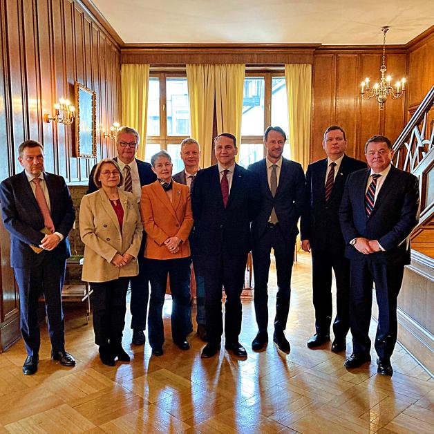 Spotkanie szefa polskiej dyplomacji z ambasadorami państw nordyckich i krajów bałtyckich
